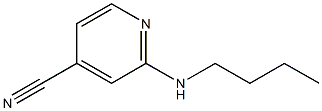 2-(butylamino)isonicotinonitrile Struktur