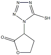 3-(5-sulfanyl-1H-1,2,3,4-tetrazol-1-yl)oxolan-2-one Struktur