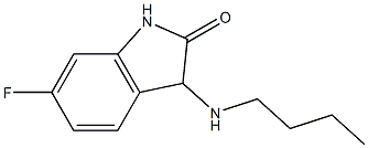 3-(butylamino)-6-fluoro-2,3-dihydro-1H-indol-2-one Struktur