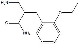 3-amino-2-[(2-ethoxyphenyl)methyl]propanamide Struktur