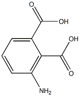 3-aminobenzene-1,2-dicarboxylic acid Struktur