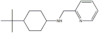 4-tert-butyl-N-(pyridin-2-ylmethyl)cyclohexan-1-amine Struktur