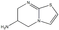 5H,6H,7H-pyrimido[2,1-b][1,3]thiazol-6-amine Struktur