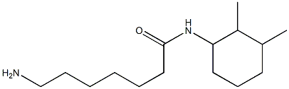 7-amino-N-(2,3-dimethylcyclohexyl)heptanamide Struktur