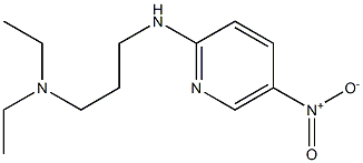 diethyl({3-[(5-nitropyridin-2-yl)amino]propyl})amine Struktur