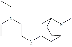 diethyl[2-({8-methyl-8-azabicyclo[3.2.1]octan-3-yl}amino)ethyl]amine Struktur