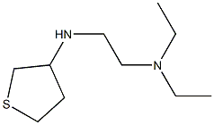 diethyl[2-(thiolan-3-ylamino)ethyl]amine Struktur