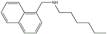 hexyl(naphthalen-1-ylmethyl)amine Struktur