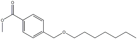 methyl 4-[(heptyloxy)methyl]benzoate Struktur