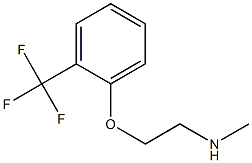 methyl({2-[2-(trifluoromethyl)phenoxy]ethyl})amine Struktur