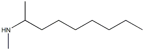 methyl(nonan-2-yl)amine Struktur