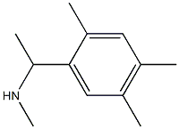 methyl[1-(2,4,5-trimethylphenyl)ethyl]amine Struktur