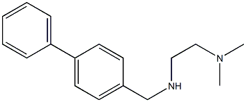 N'-(1,1'-biphenyl-4-ylmethyl)-N,N-dimethylethane-1,2-diamine Struktur