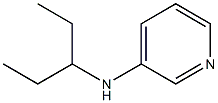 N-(pentan-3-yl)pyridin-3-amine Struktur