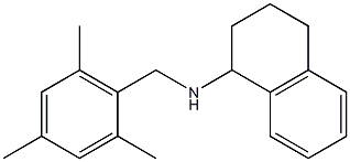 N-[(2,4,6-trimethylphenyl)methyl]-1,2,3,4-tetrahydronaphthalen-1-amine Struktur