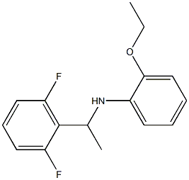 N-[1-(2,6-difluorophenyl)ethyl]-2-ethoxyaniline Struktur