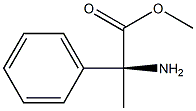 (+)-2-Phenyl-D-alanine methyl ester Struktur