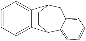 10,11-Dihydro-5,11-ethano-5H-dibenzo[a,d]cycloheptene Struktur