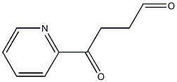 4-(2-Pyridyl)-4-oxobutanal Struktur