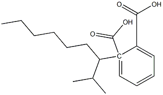 (+)-Phthalic acid hydrogen 1-[(R)-2-methylnonane-3-yl] ester Struktur