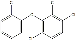 2,3,6-Trichlorophenyl 2-chlorophenyl ether Struktur