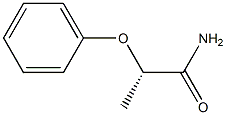 [S,(+)]-2-Phenoxypropionamide Struktur