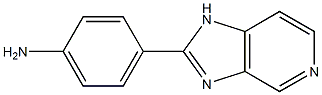 4-[1H-Imidazo[4,5-c]pyridin-2-yl]aniline Struktur