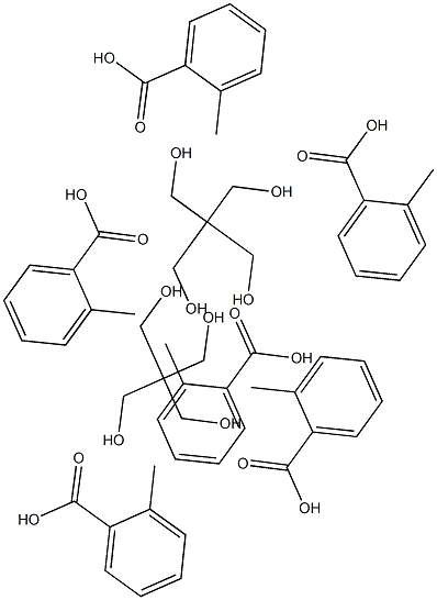 Dipentaerythritol hexa(2-methylbenzoate) Struktur