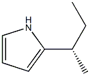 [S,(+)]-2-sec-Butyl-1H-pyrrole Struktur