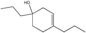 1,4-Dipropyl-3-cyclohexen-1-ol Struktur