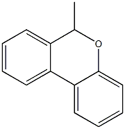 6-Methyl-6H-dibenzo[b,d]pyran Struktur