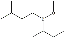 (3-Methylbutyl)sec-butyl(methoxy)borane Struktur