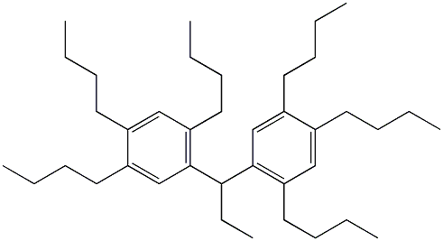 5,5'-Propylidenebis(1,2,4-tributylbenzene) Struktur