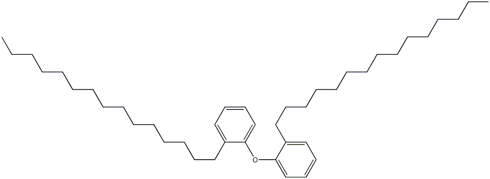 2,2'-Dipentadecyl[oxybisbenzene] Structure