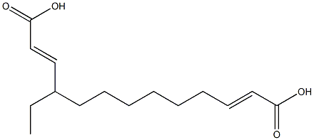 Diacrylic acid 1-ethyl-1,7-heptanediyl ester Struktur