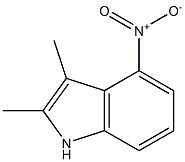 2,3-Dimethyl-4-nitro-1H-indole Struktur