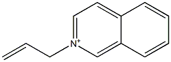 2-Allylisoquinolinium Struktur