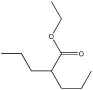 2-Propylvaleric acid ethyl ester Struktur