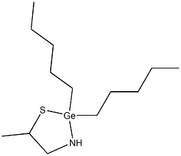 2,2-Dipentyl-5-methyl-1,3,2-thiazagermolidine Structure