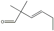 2,2-Dimethyl-3-hexenal Struktur