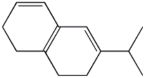 1,2,7,8-Tetrahydro-6-isopropylnaphthalene Struktur