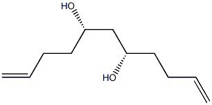 (5S,7S)-1,10-Undecadiene-5,7-diol Struktur