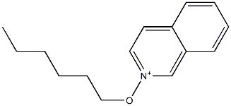 2-Hexyloxyisoquinolinium Struktur