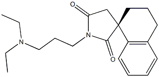 (1R)-1'-[3-(Diethylamino)propyl]-3,4-dihydrospiro[naphthalene-1(2H),3'-pyrrolidine]-2',5'-dione Struktur