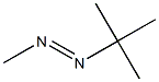 1-Methyl-2-tert-butyldiazene Struktur