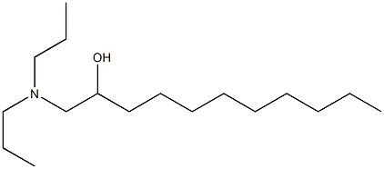 1-Dipropylamino-2-undecanol Struktur