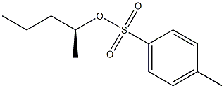 [S,(+)]-2-Pentanol p-toluenesulfonate Struktur