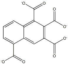 1,2,3,5-Naphthalenetetracarboxylate Struktur