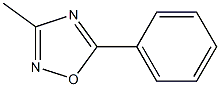 5-Phenyl-3-methyl-1,2,4-oxadiazole Struktur