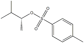 (-)-p-Toluenesulfonic acid (R)-1,2-dimethylpropyl ester Struktur